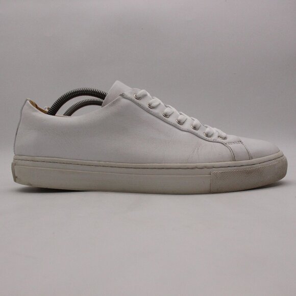 Thursday Friday Other - Thursday Everyday Premier Men's Size 11 White Leather Low Top Casual Sneakers